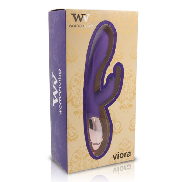 Womanvibe viora vibrador recargable silicona