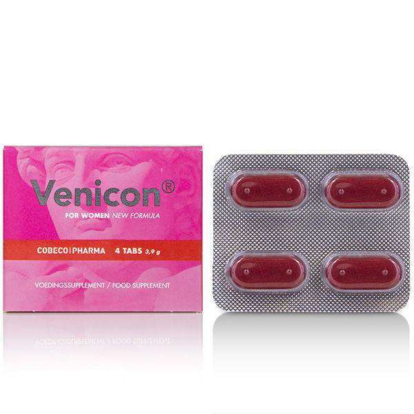 Cobeco venicon suplemento libido mujer 4cap