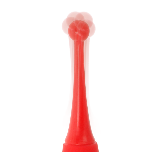 Hallo focus potente vibrador touch rojo