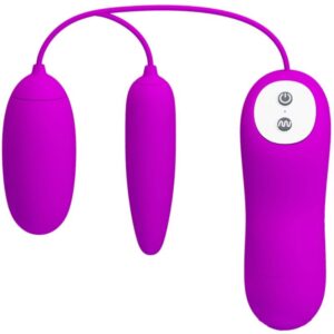 Pretty love irma huevo vibrador doble