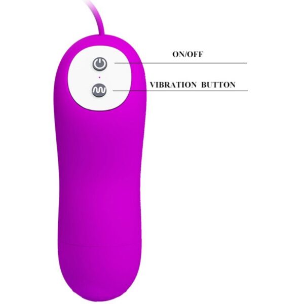 Pretty love irma huevo vibrador doble
