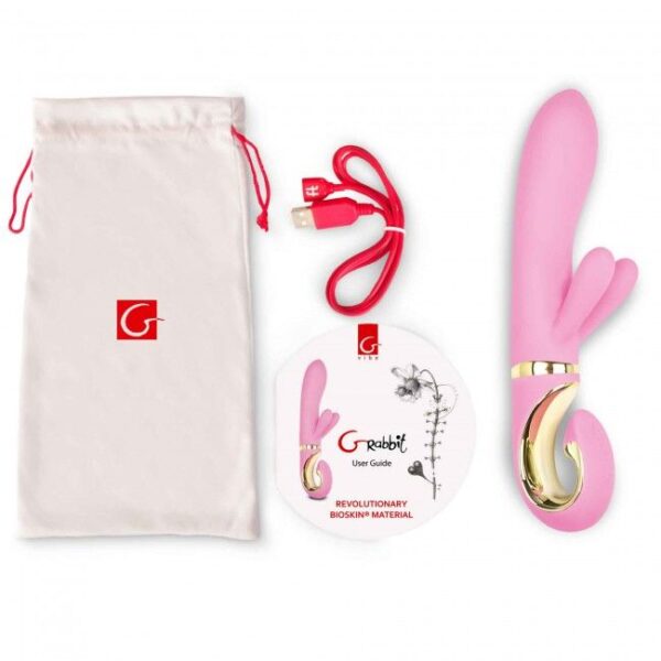 G-rabbit vibrador conejito rampante rosa