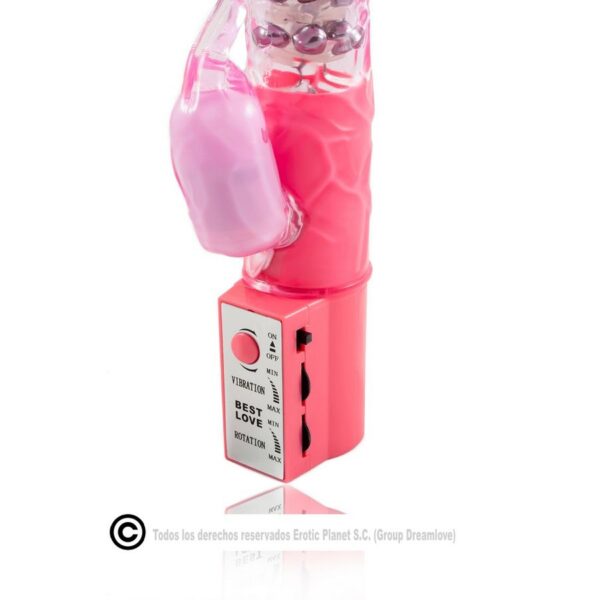 Rotador rabbit rosa  c/superestimulador