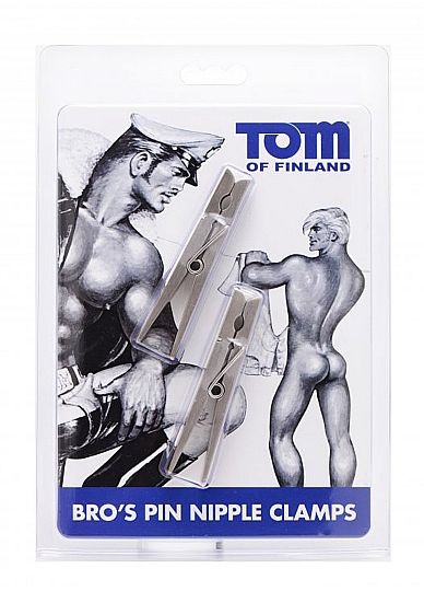 Tom of finland pinzas pezones metal