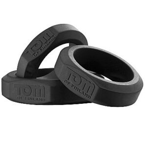 Tom of finland 3 set anillos silicona