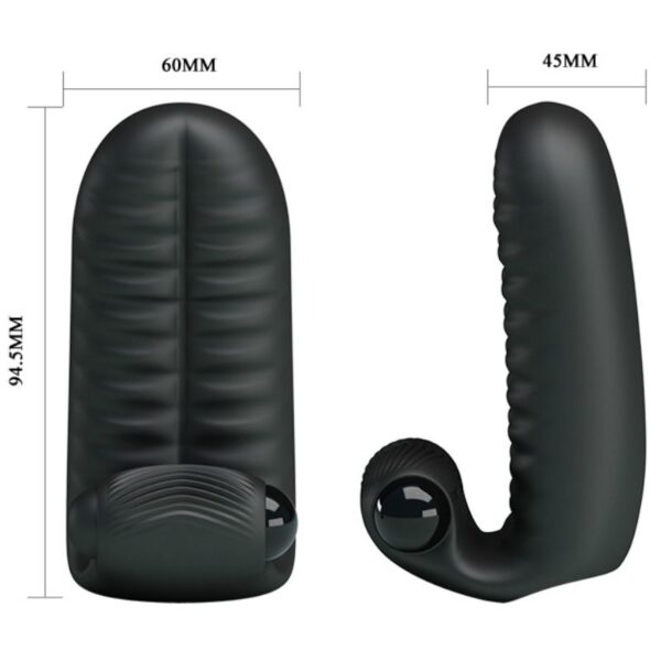 Pretty love abbott dedal estimulador negro