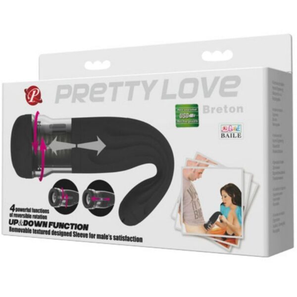 Pretty love masturbador recargable multifunci?n breton