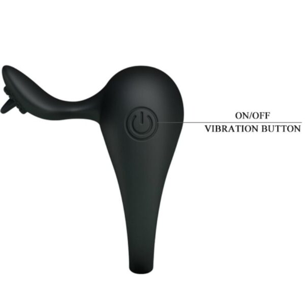 Pretty love anillo vibrador con lengua
