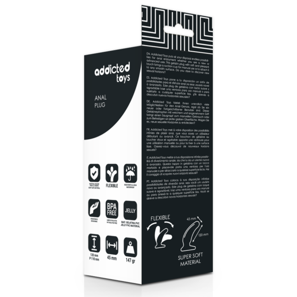 Addicted toys anal plug p spot 12cm