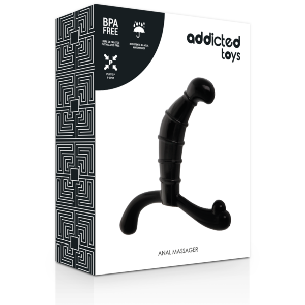 Addicted toys prostate anal pleasure black