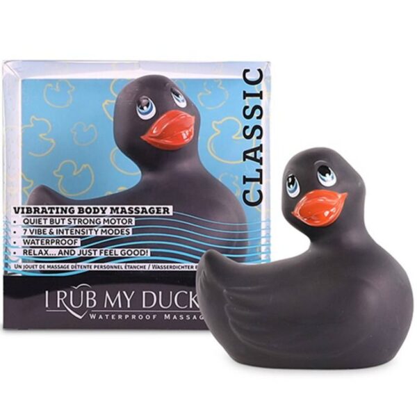 I rub my duckie classic pato vibrador negro