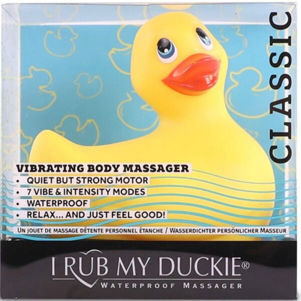 I rub my duckie classic pato vibrador amarillo