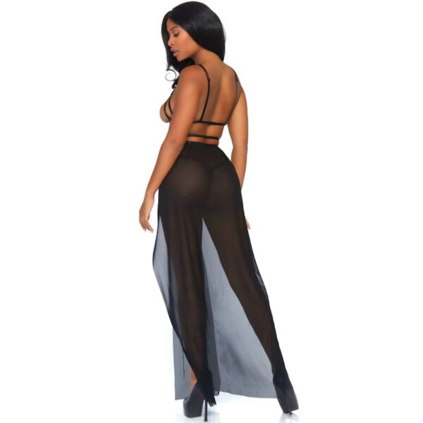 Leg avenue vestido con busto de tirantes s/m