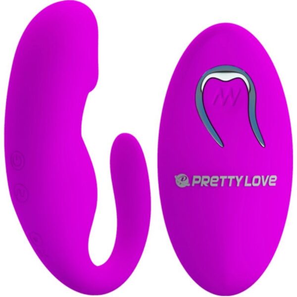 Pretty love pinza estimuladora control remoto