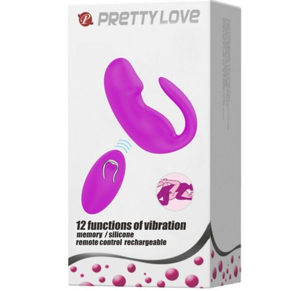 Pretty love pinza estimuladora control remoto