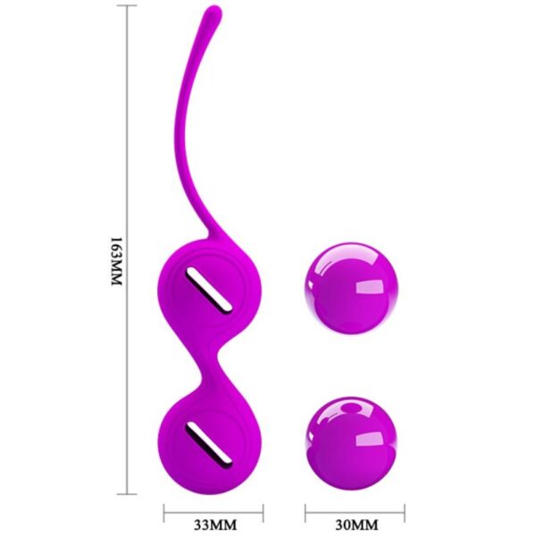Pretty love orgasmic balls kegel tighten up i lila