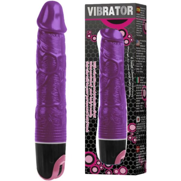 Baile vibrador multivelocidad lila