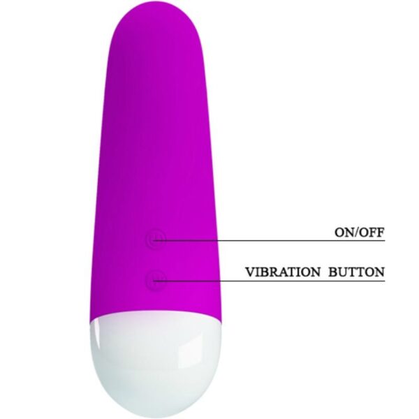 Pretty love luther minivibrador 30 modos vibracion