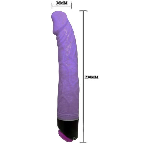 Baile adour club vibrador realistico 23 cm lila