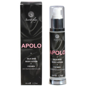 Secretplay apolo locion piel de seda para hombres 50 ml