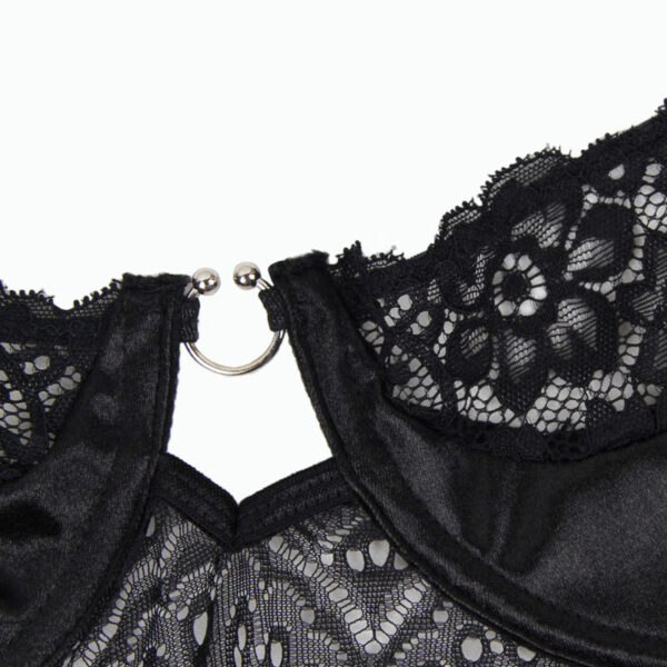 Subblime corset negro con cinturon l/xl