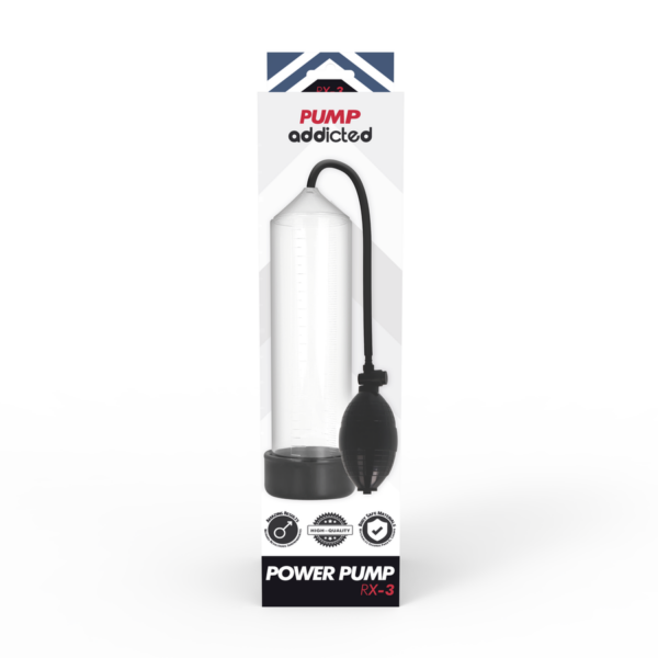 Pump addicted bomba erecci?n rx3 transparente
