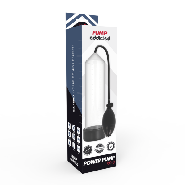 Pump addicted bomba erecci?n rx3 transparente