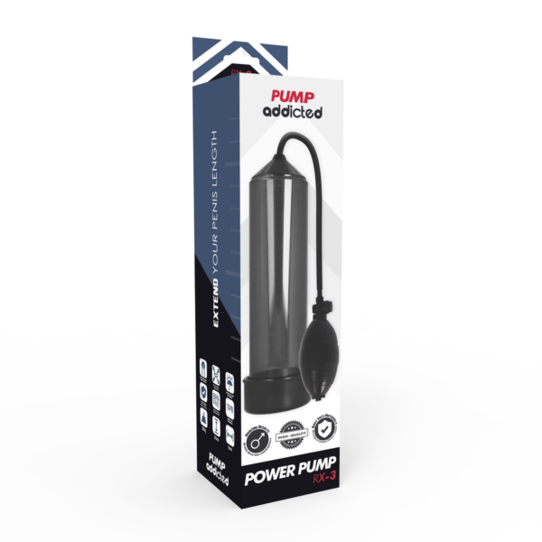 Pump addicted rx3 bomba erecci?n negro