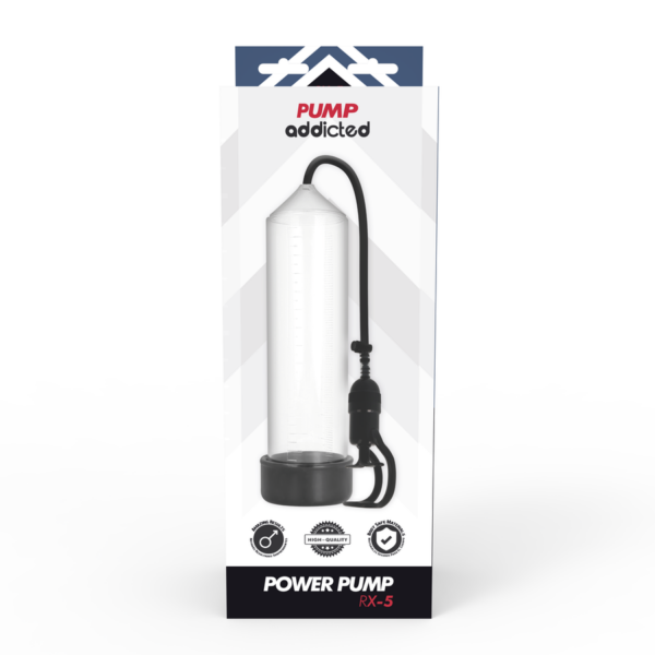Pump addicted bomba erecci?n rx5 transparente