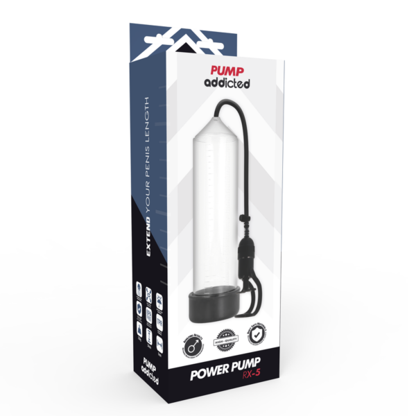 Pump addicted bomba erecci?n rx5 transparente