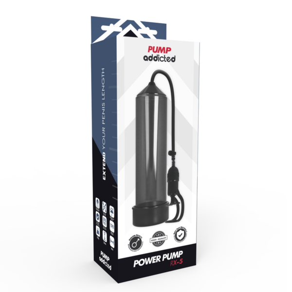 Pump addicted bomba erecci?n rx5 black