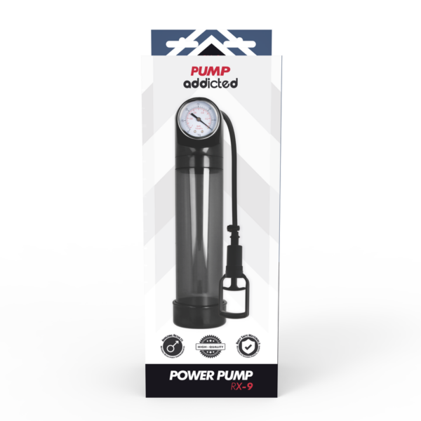 Pump addicted bomba erecci?n rx9 negro