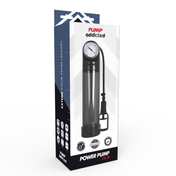 Pump addicted bomba erecci?n rx9 negro