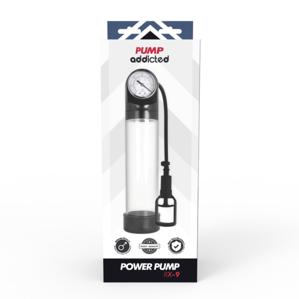 Pump addicted bomba erecci?n rx9 transparente