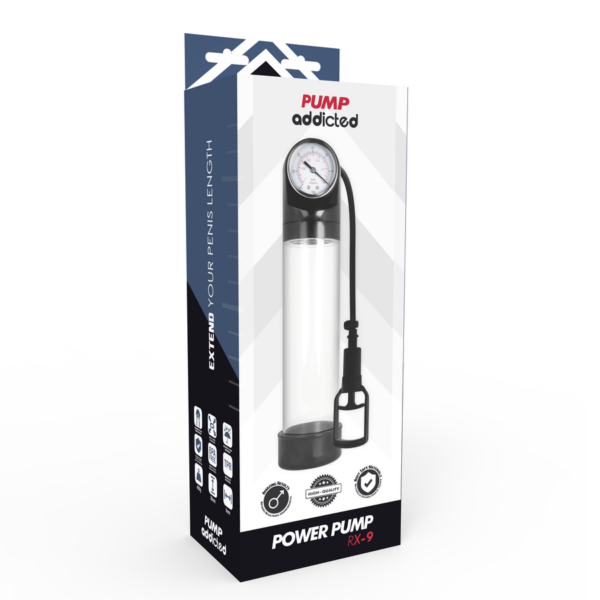 Pump addicted bomba erecci?n rx9 transparente