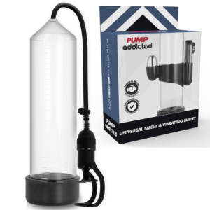 Pump addicted bomba erecci?n rx5 transparente con vibrador