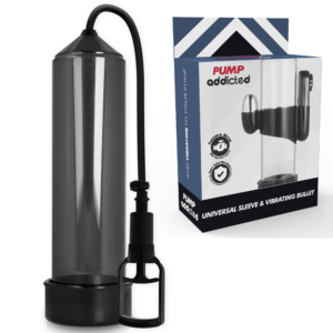 Pump addicted bomba erecci?n rx7 negro con vibrador