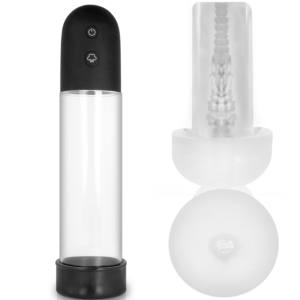 Pump addicted bomba erecci?n rx11 autom?tica con masturbador