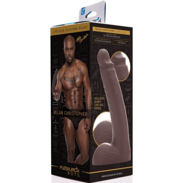 Fleshjack milan christopher dildo 18.4 cm