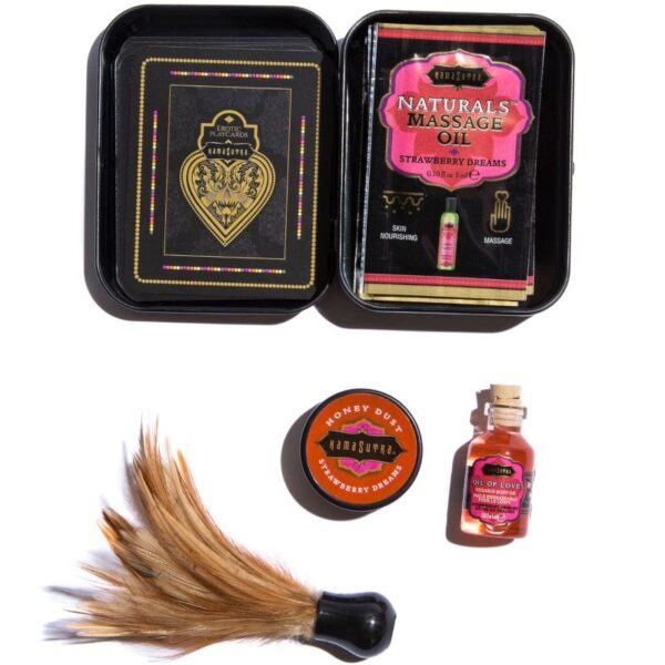 Kamasutra weekender tin kit strawberry dreams fresa