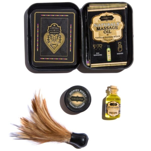 Kamasutra weekender tin kit vanilla cream vainilla
