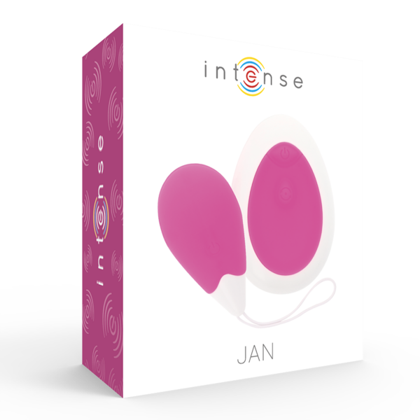Intense jan  huevo vibrador control remoto rosa