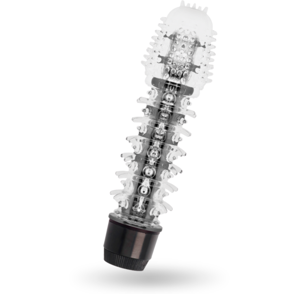 Glossy axel vibrador negro