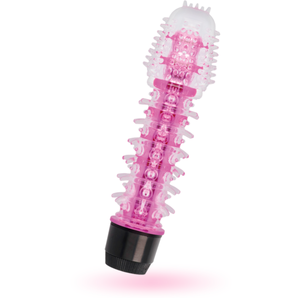 Glossy axel vibrador rosa