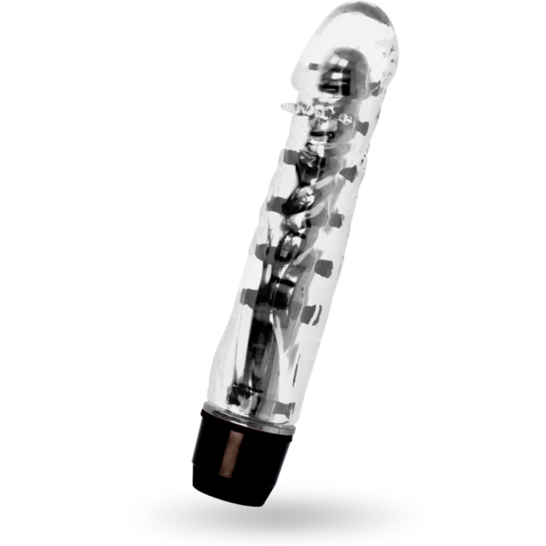 Glossy lenny vibrador negro
