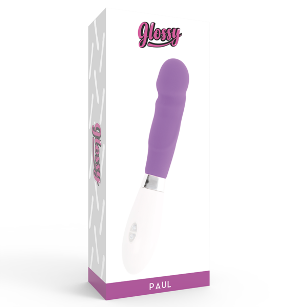 Glossy paul vibrador lila