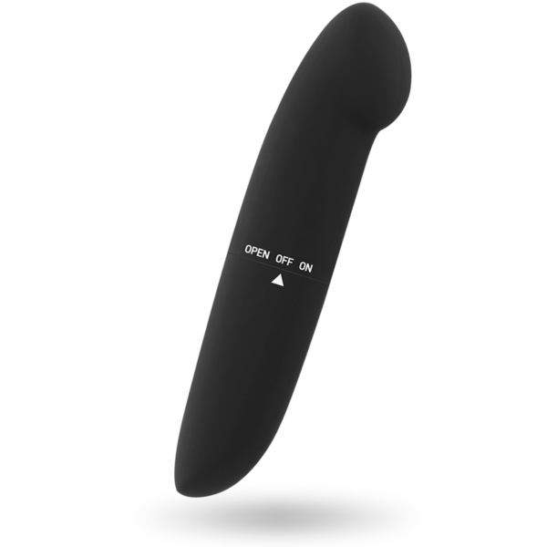 Glossy phil vibrador negro