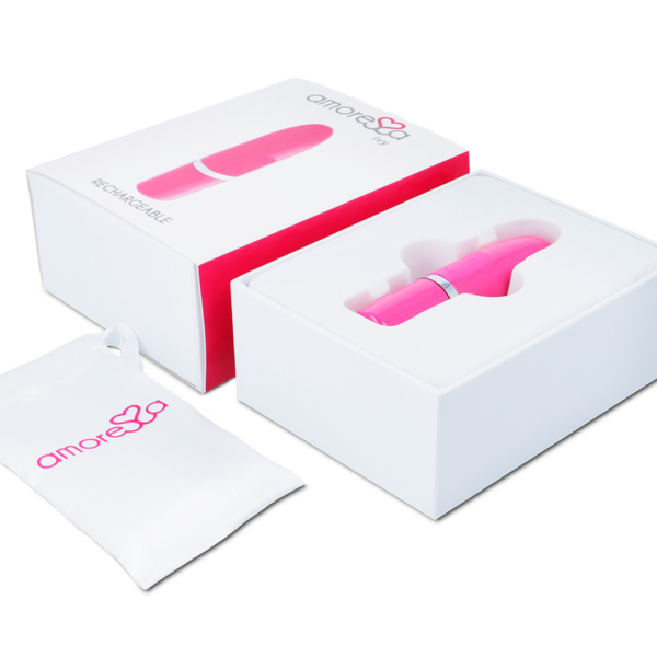 Amoressa ivy vibrador estimulador viaje rosa