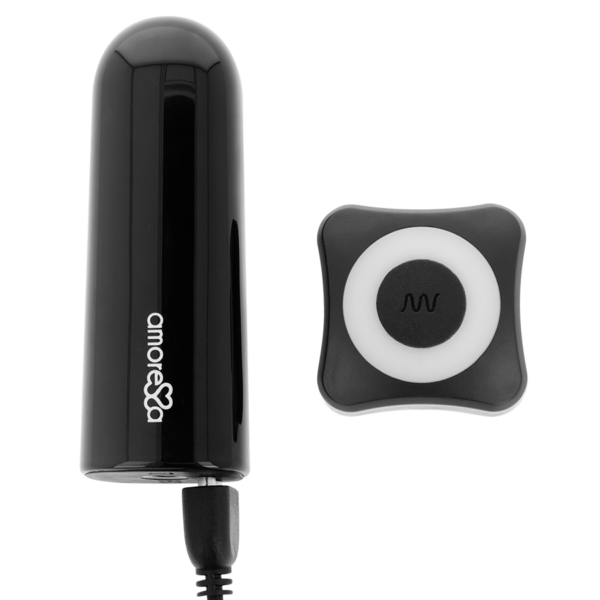 Amoressa nix vibrador control remoto negro