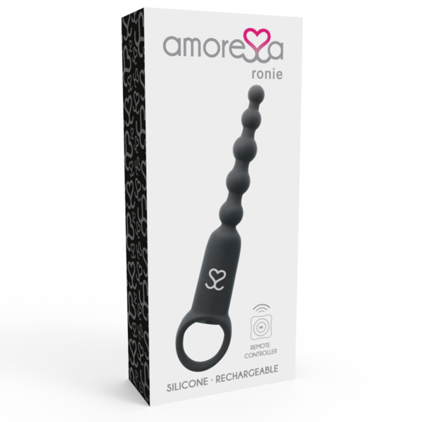 Amoressa ronie control remoto placer anal negro